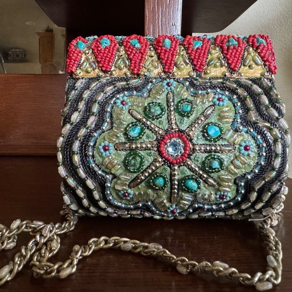 Mary Frances Beaded Clutch - Picture 1 of 10